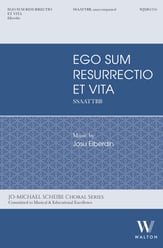 Ego sum resurrectio et vita SATB choral sheet music cover